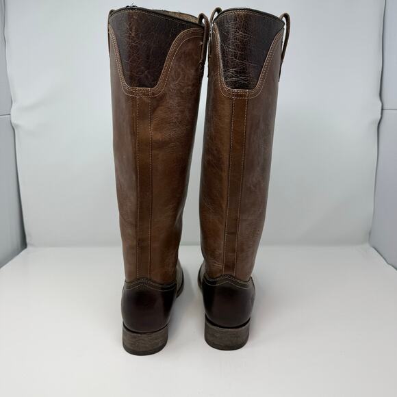 Ariat Paragon Riding Boot Brown Leather Knee-High Boots Women's 7.5B Leather EUC - Picture 7 of 16